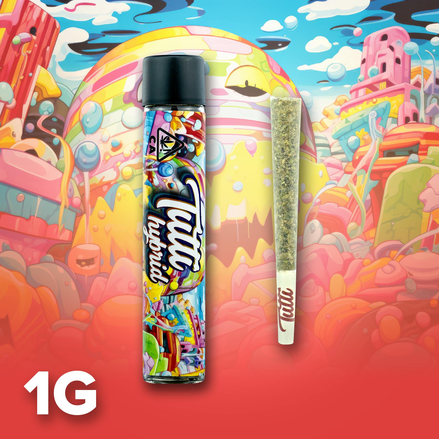 Tutti - Diamond Infused Preroll - 1g - Hybrid - Strawberry Lemonade