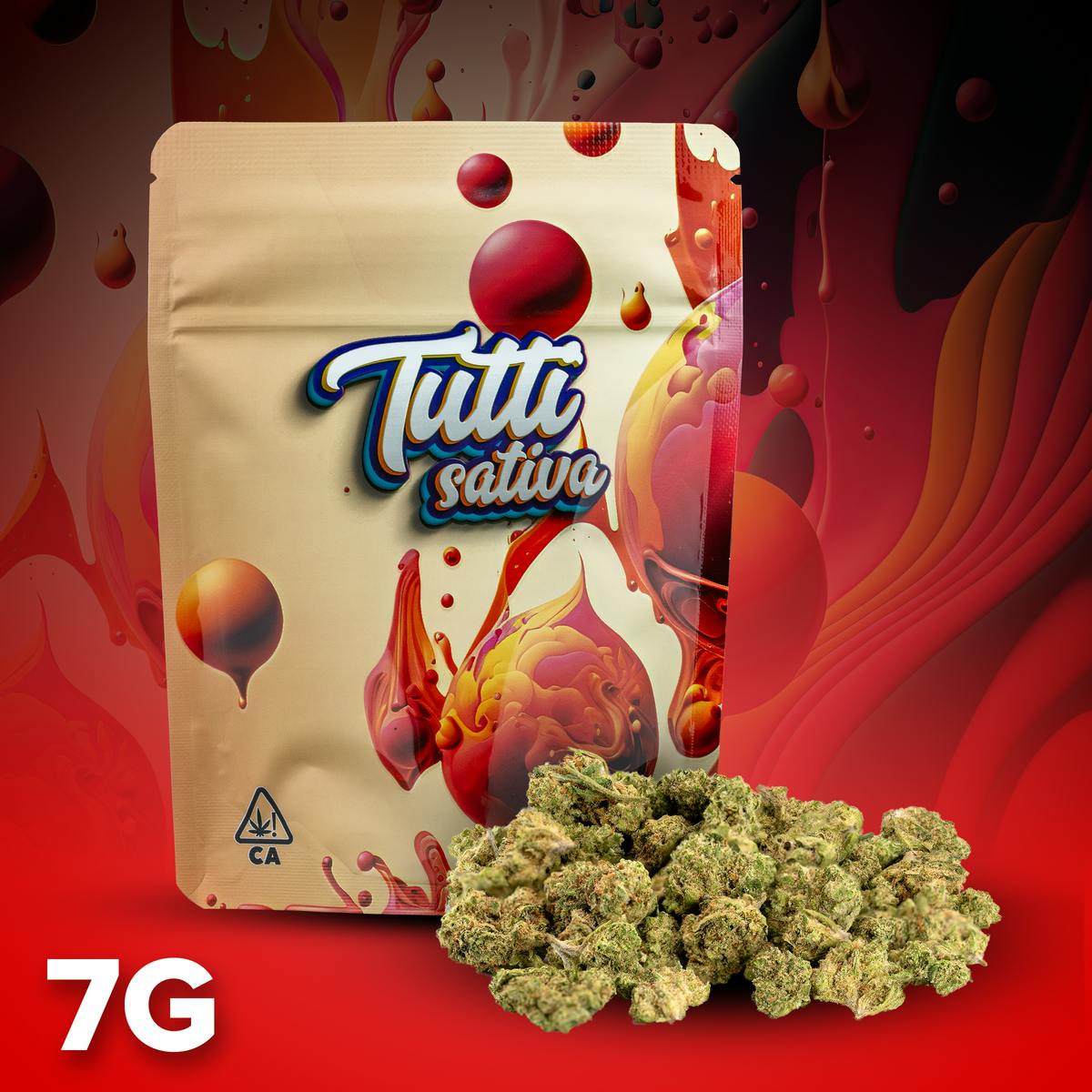 Bagged Indoor Flower Sativa Orange