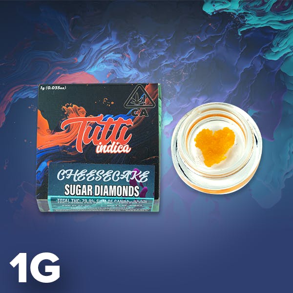 Live Sugar Diamonds Indica Cheesecake