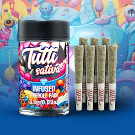 Tutti - Diamond Infused Preroll - 0.5g 7pk - Sativa - Yuzu Flambe