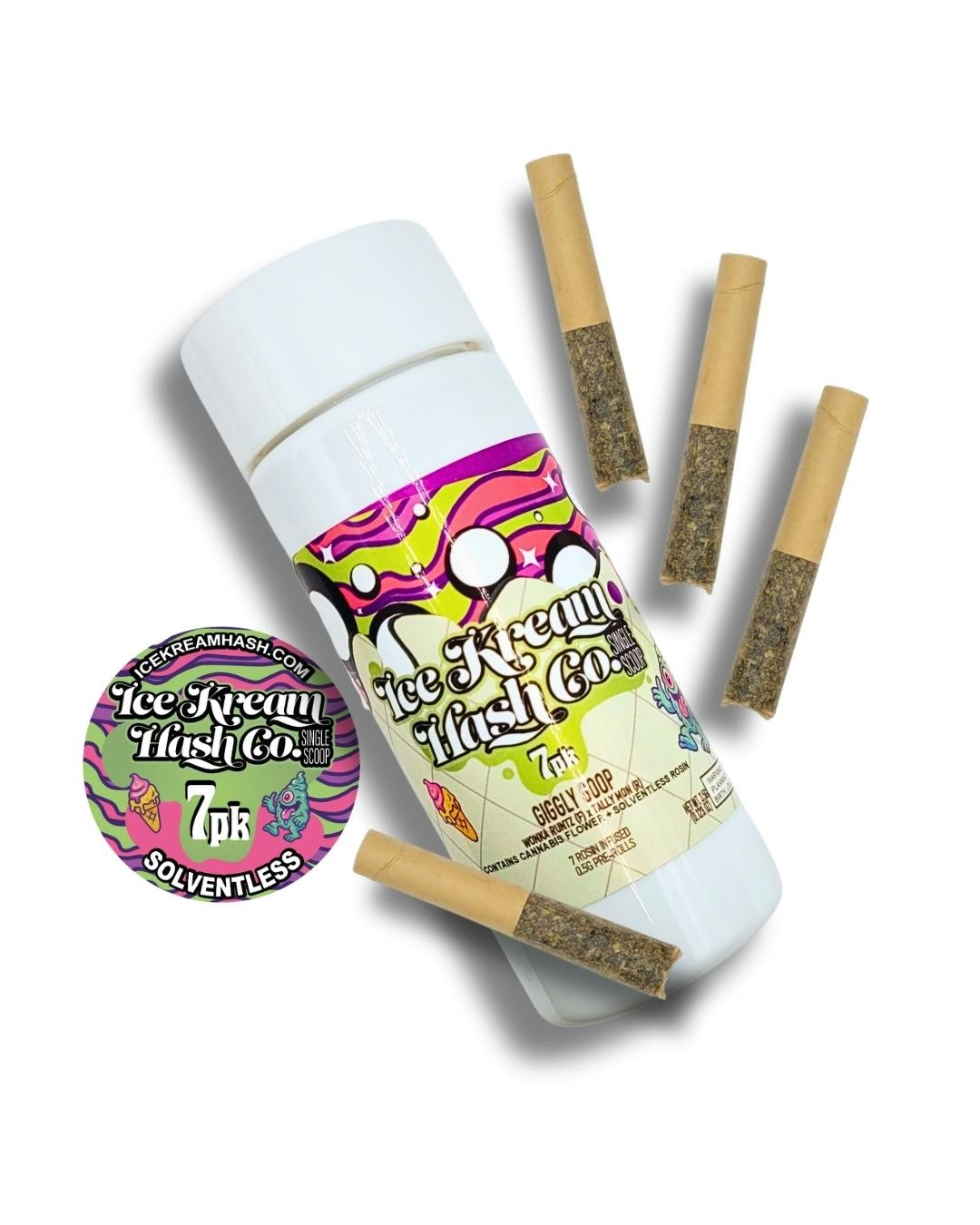 IKHCO | Giggly Goop | Rosin Infused PRJ | Single Scoop 7pk | 3.5g
