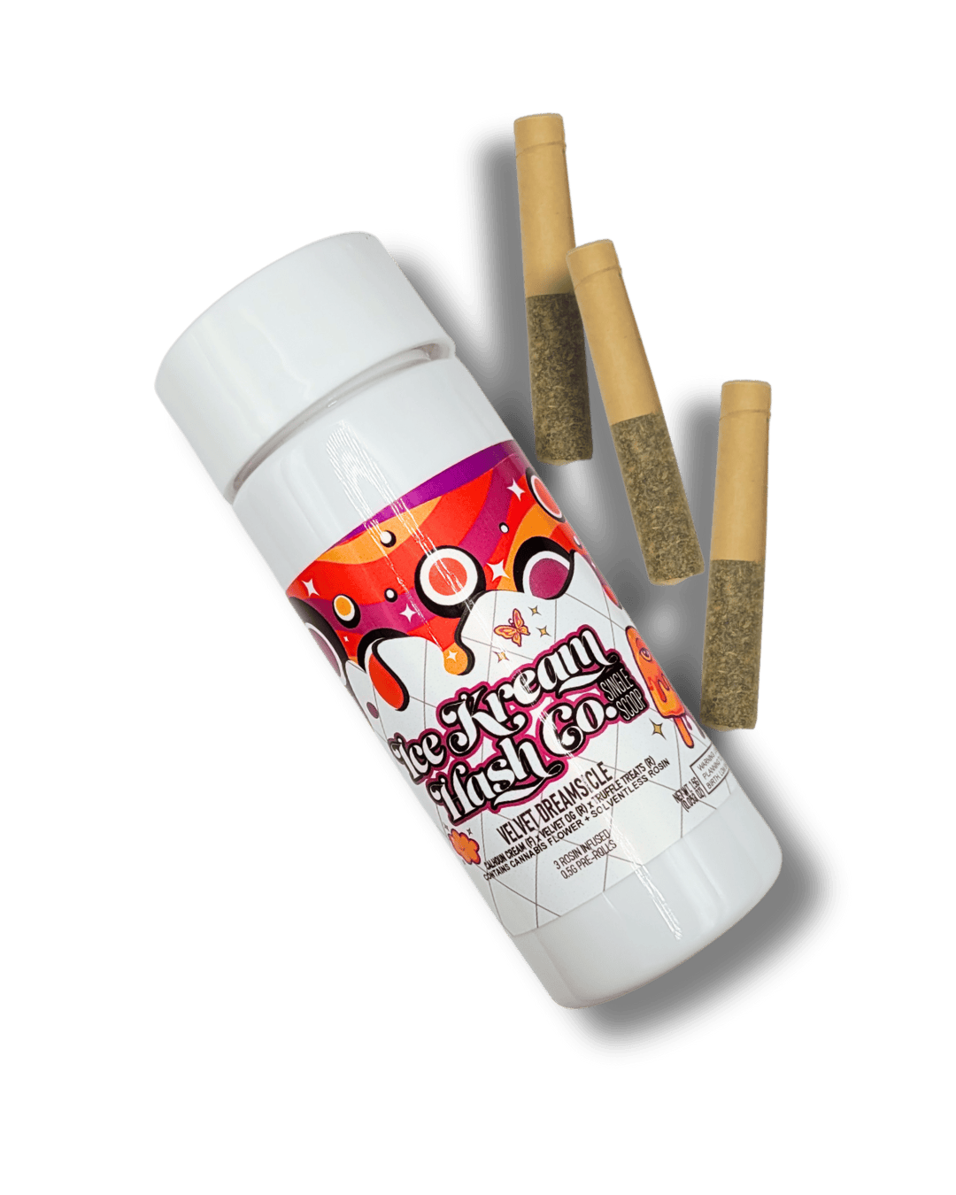Velvet Dreamsicle | Rosin Infused Minis | 0.5g each | 3pk