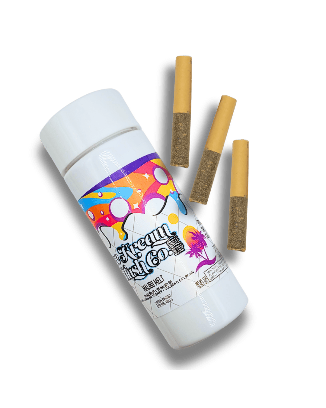 Malibu Melt | Rosin Infused Minis | 0.5g each | 3pk by Ice Kream Hash Co.