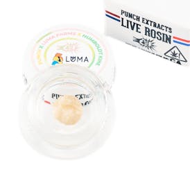Lime Star-Burst Tier 1 Live Rosin Cold Cure Badder (1g)
