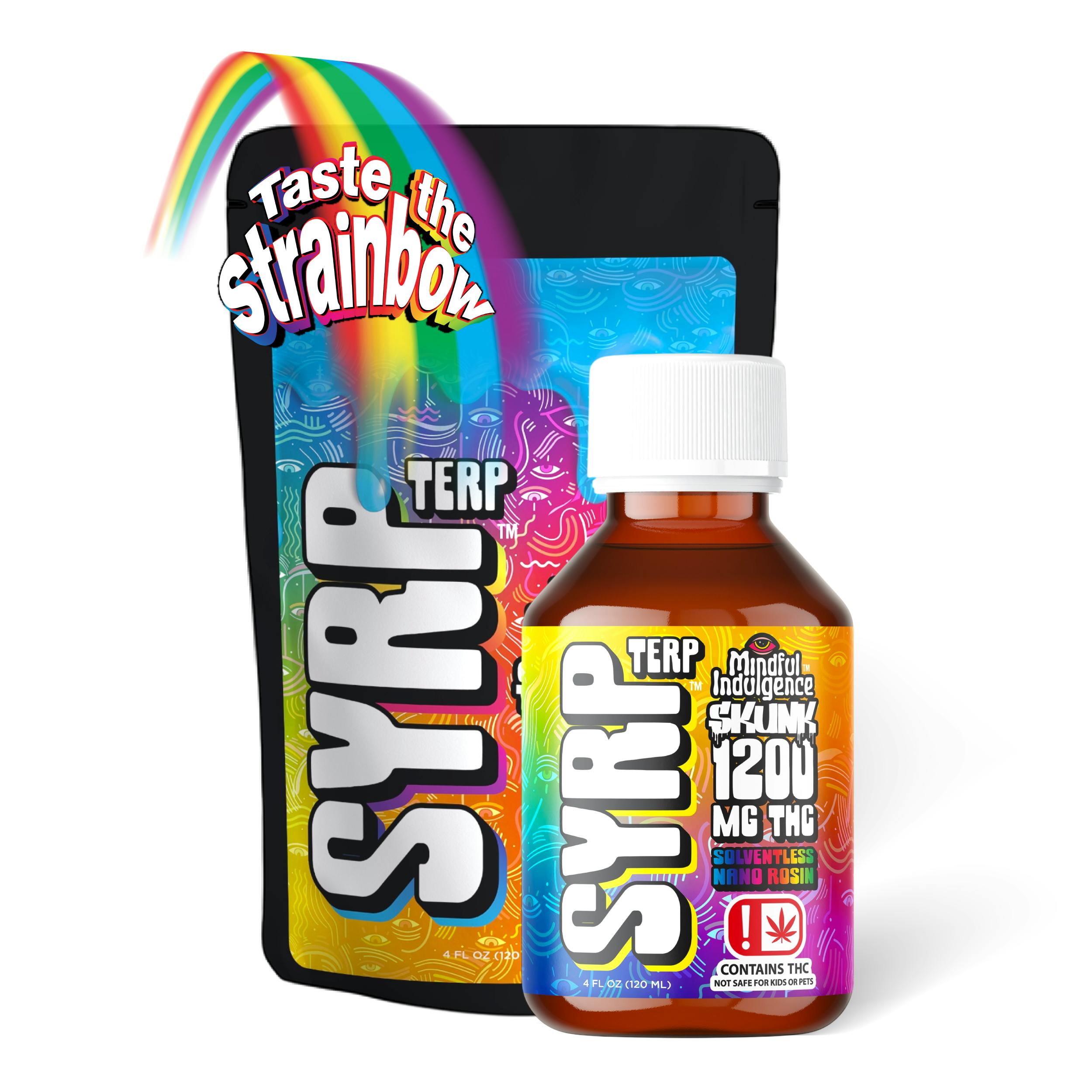 MI x Skunk | Terp Syrp | Taste the Strainbow | Mix-in | 1200mg | 120ml
