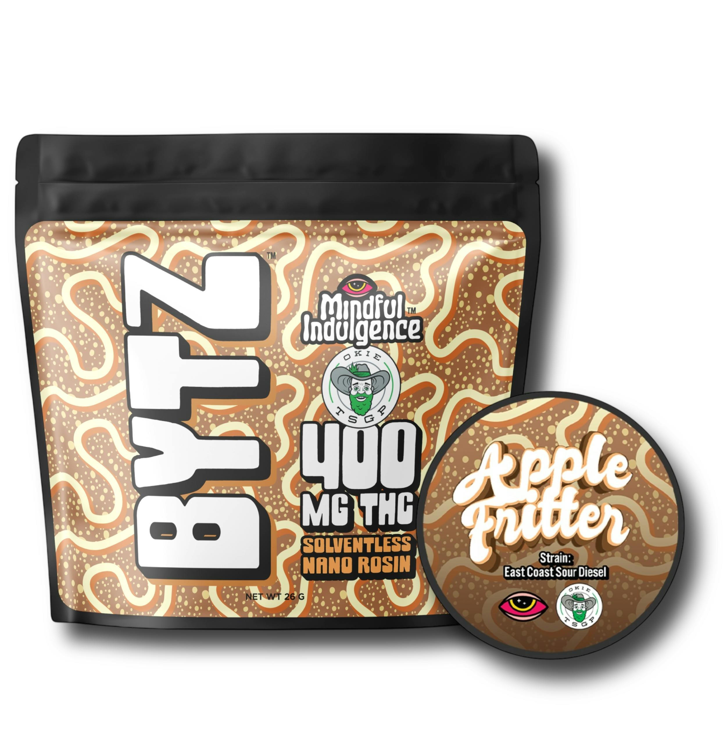 Mindful Indulgence | 400mg BYTZ *Okie TSGP* | Apple Fritter by Mindful Indulgence