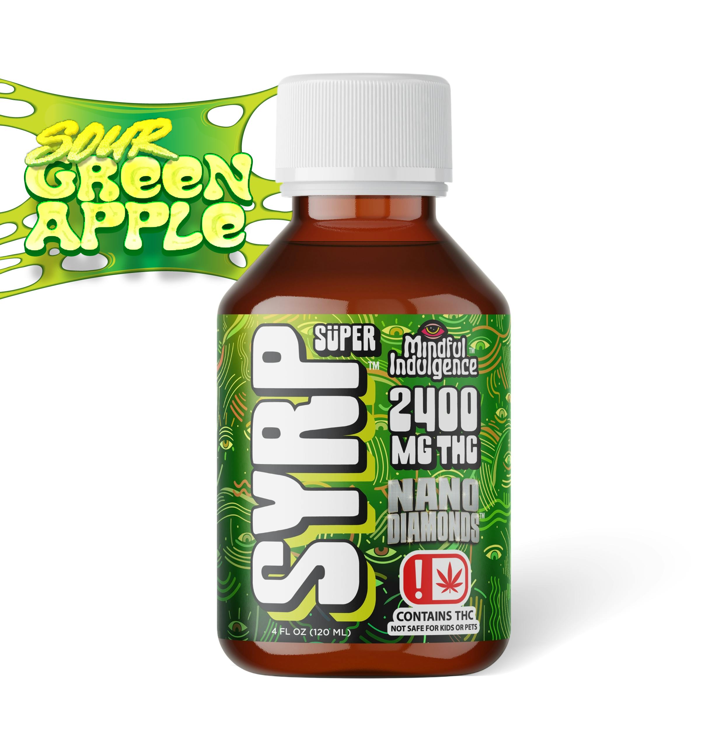 MI x Tribe | Süper Syrp | Sour Green Apple | Mix-in | 2400mg | 120ml