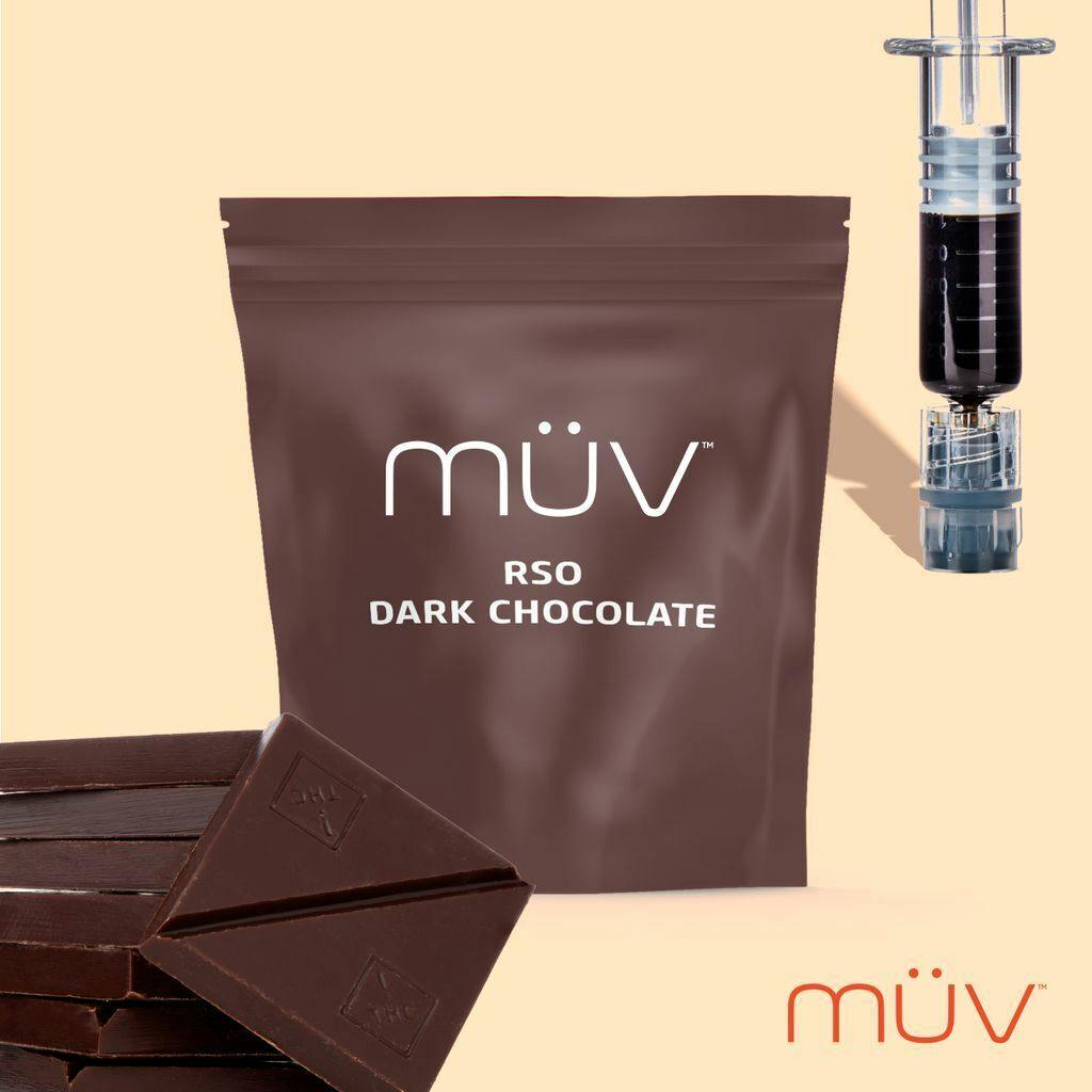 MUV Dark Chocolate RSO - 100mg at MÜV Cannabis Dispensary