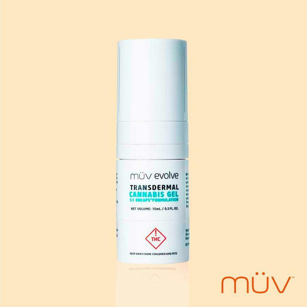 MUV Evolve Gel 1:1 - THC/CBD - 250mg at MÜV Cannabis Dispensary