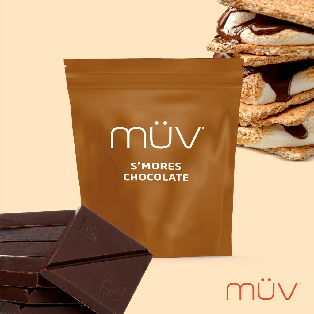 MUV Milk Chocolate Smores - 100mg by MÜV Cannabis Infused Products