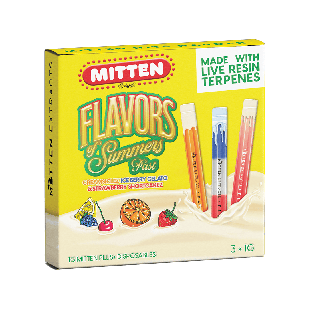 Flavors of Summer | PLUS Live Resin Disposable | 1g | 1g each | 3pk
