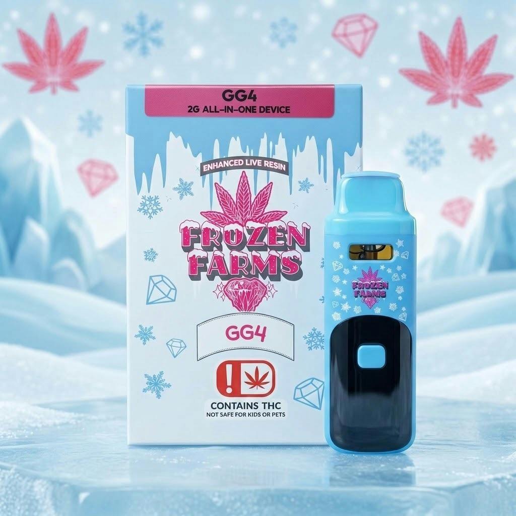 Frozen Farms 2G - GG4 - Live Resin Disposable (INDICA)