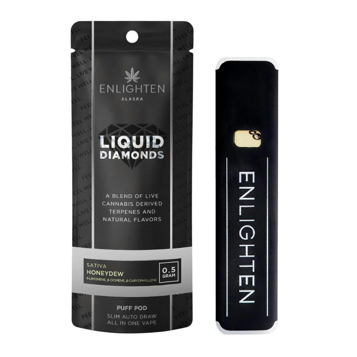 Honeydew Liquid Diamond Puff Pod