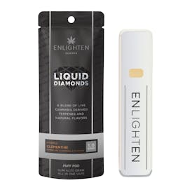 Clementine Liquid Diamond Puff Pod - 1g