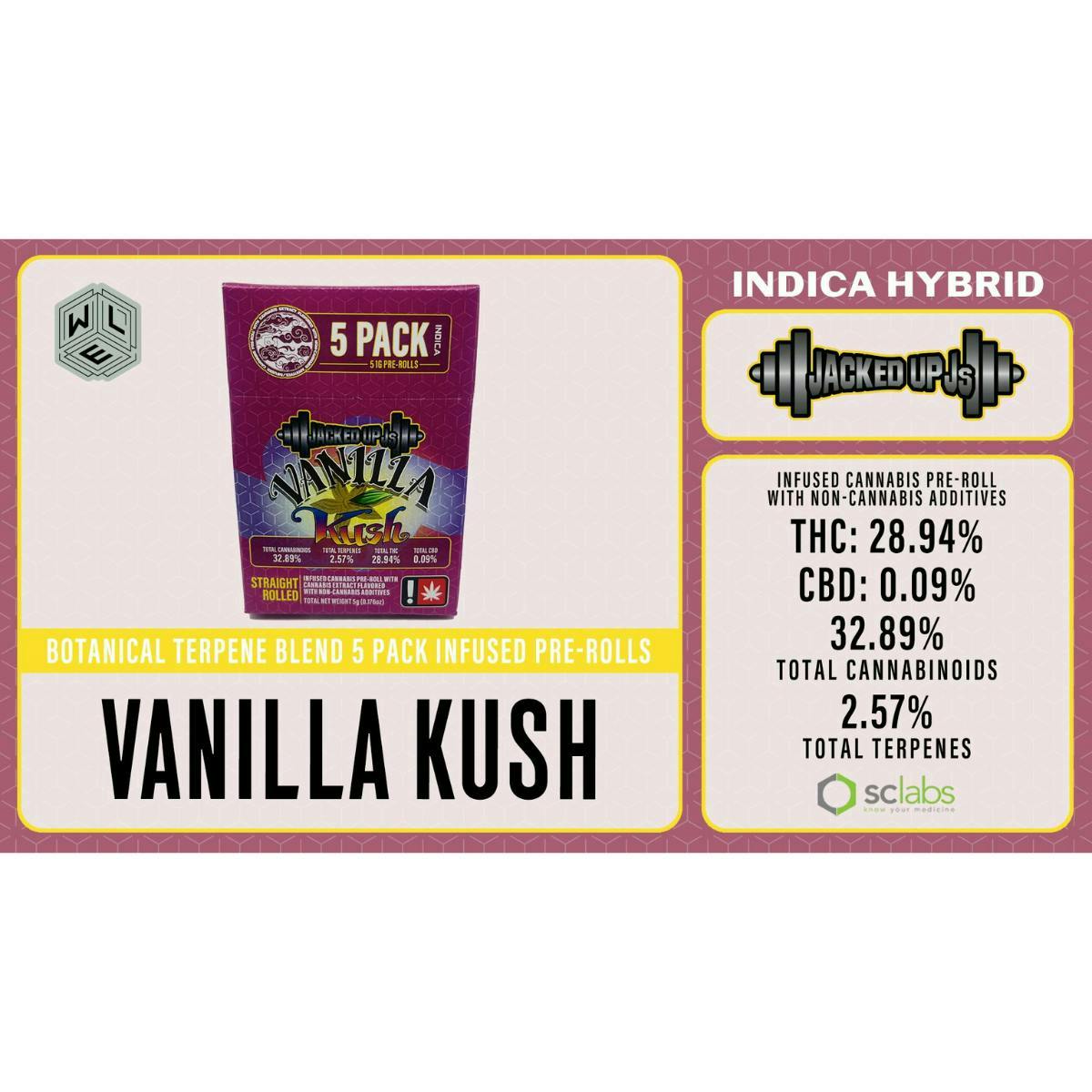 White Label Extracts: Jacked Up J S Vanilla Kush