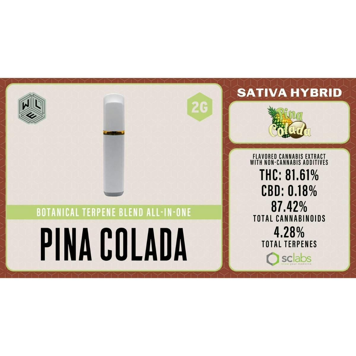 White Label Extracts: Pina Colada