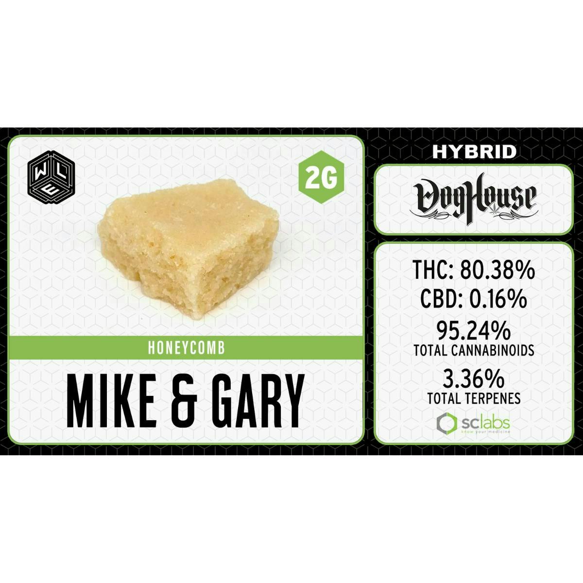 Mike & Gary | Honeycomb | 2g by White Label Extracts
