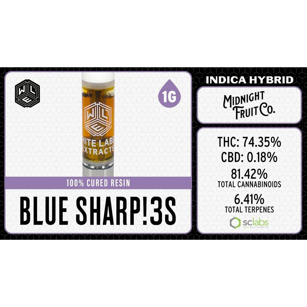 White Label Extracts: Blue Sharpies
