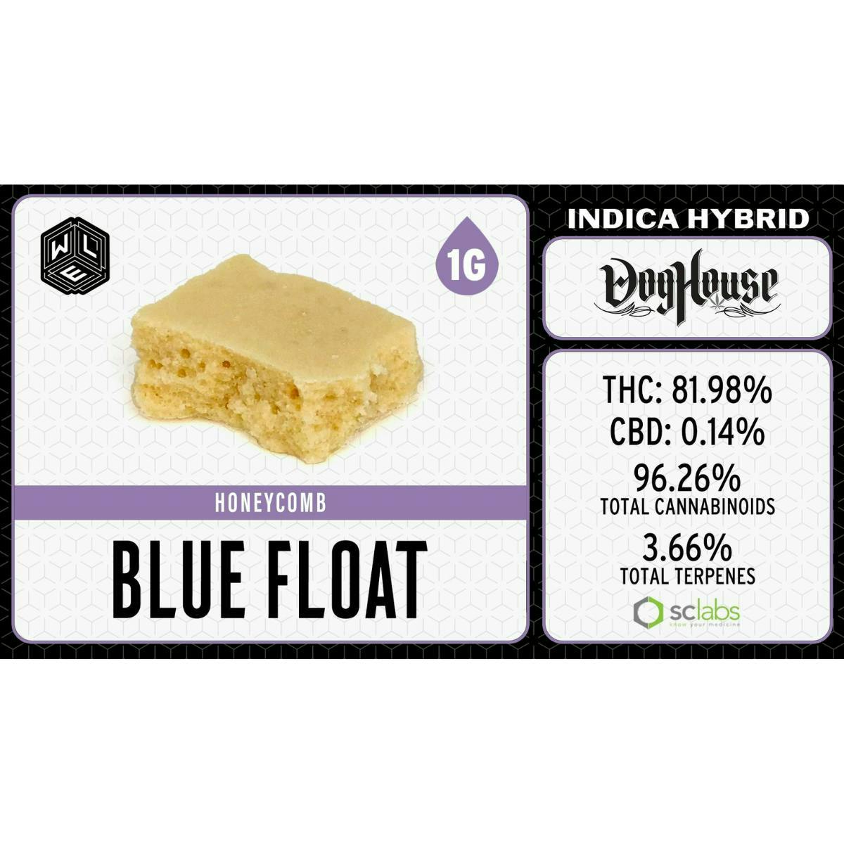 Blue Float | Honeycomb | 1g at Sumpter Nugget Dispensary
