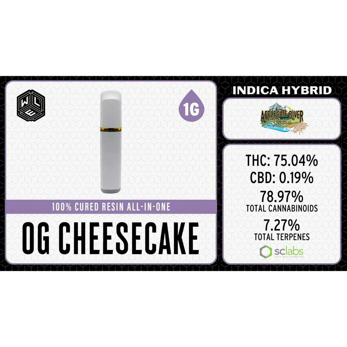 White Label Extracts: OG Cheesecake