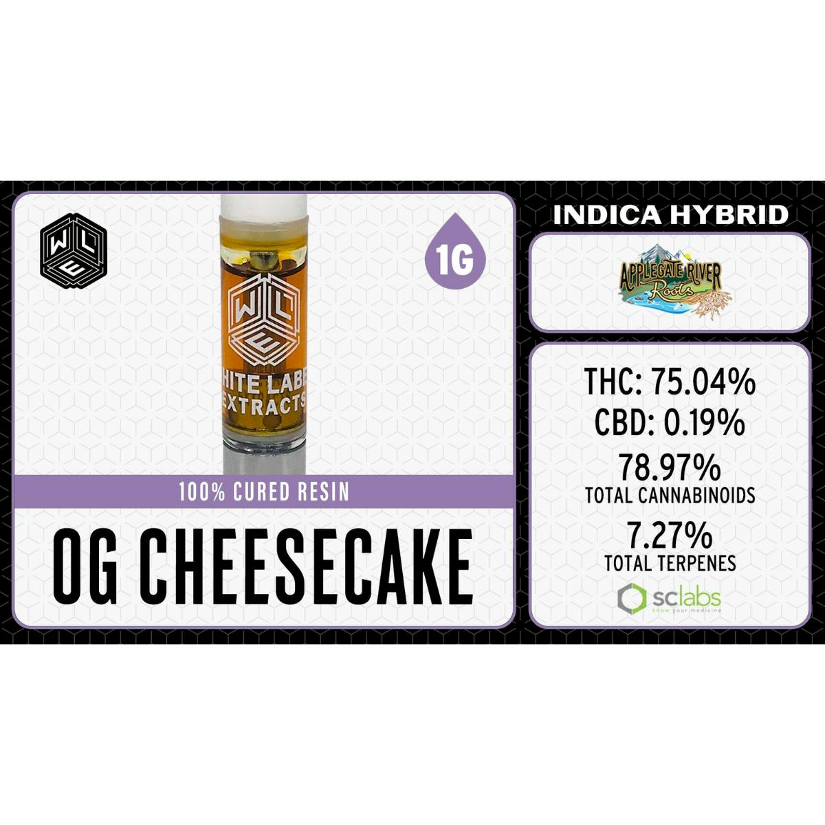White Label Extracts: OG Cheesecake