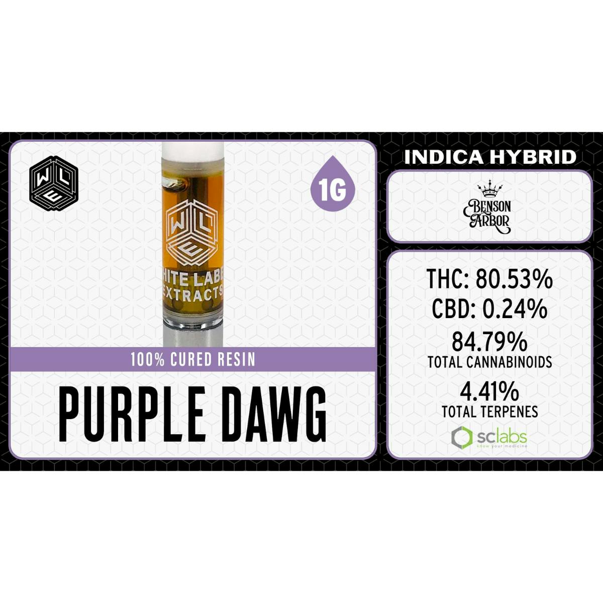 White Label Extracts: Purple Dawg