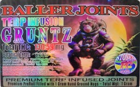 Red Run - Gruntz Terp Infusion Baller Joints 1g