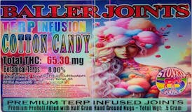 Red Run - Cotton Candy Terp Infusion Baller Joints 0.5g