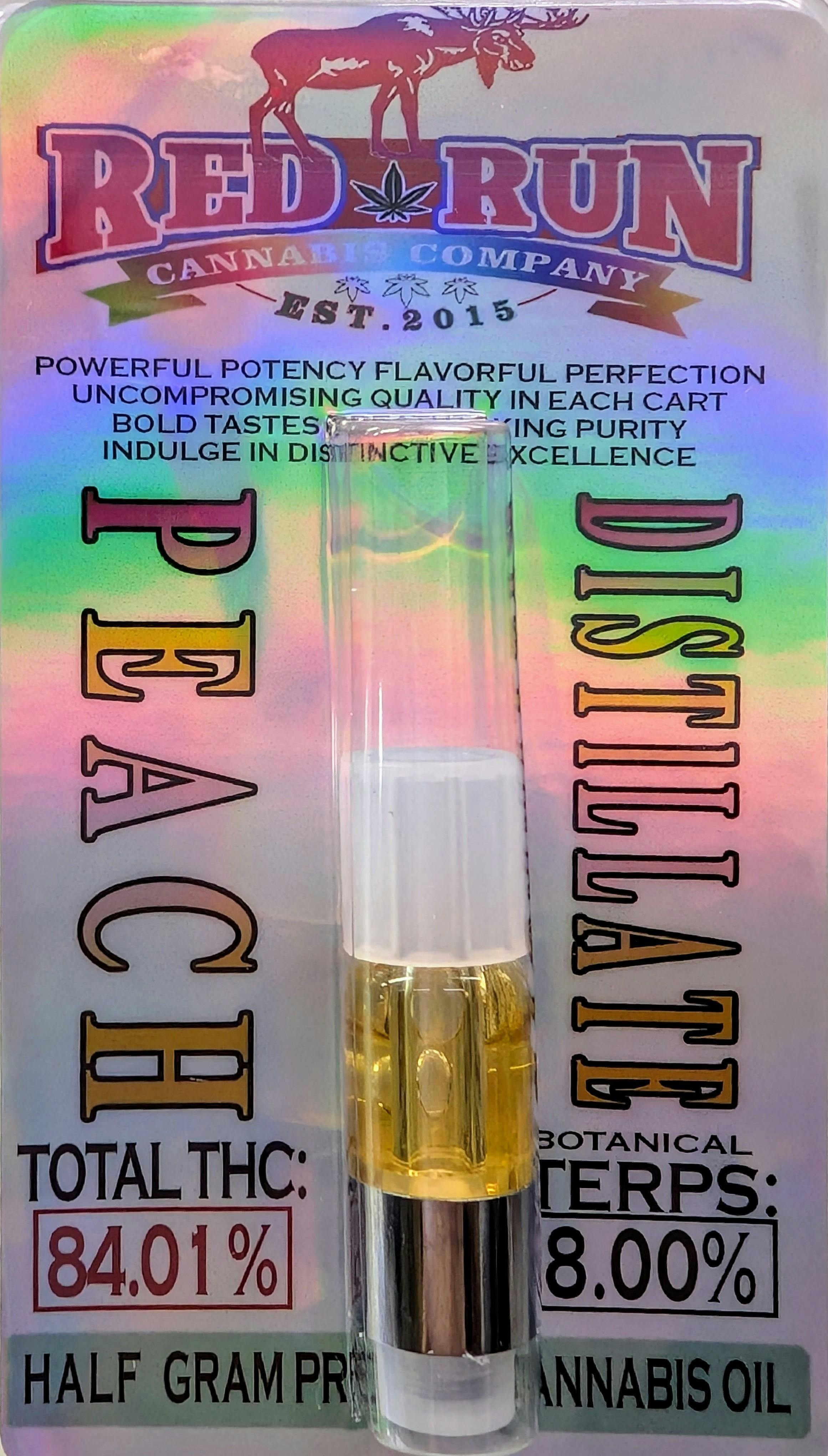 Red Run - Peach 0.5g