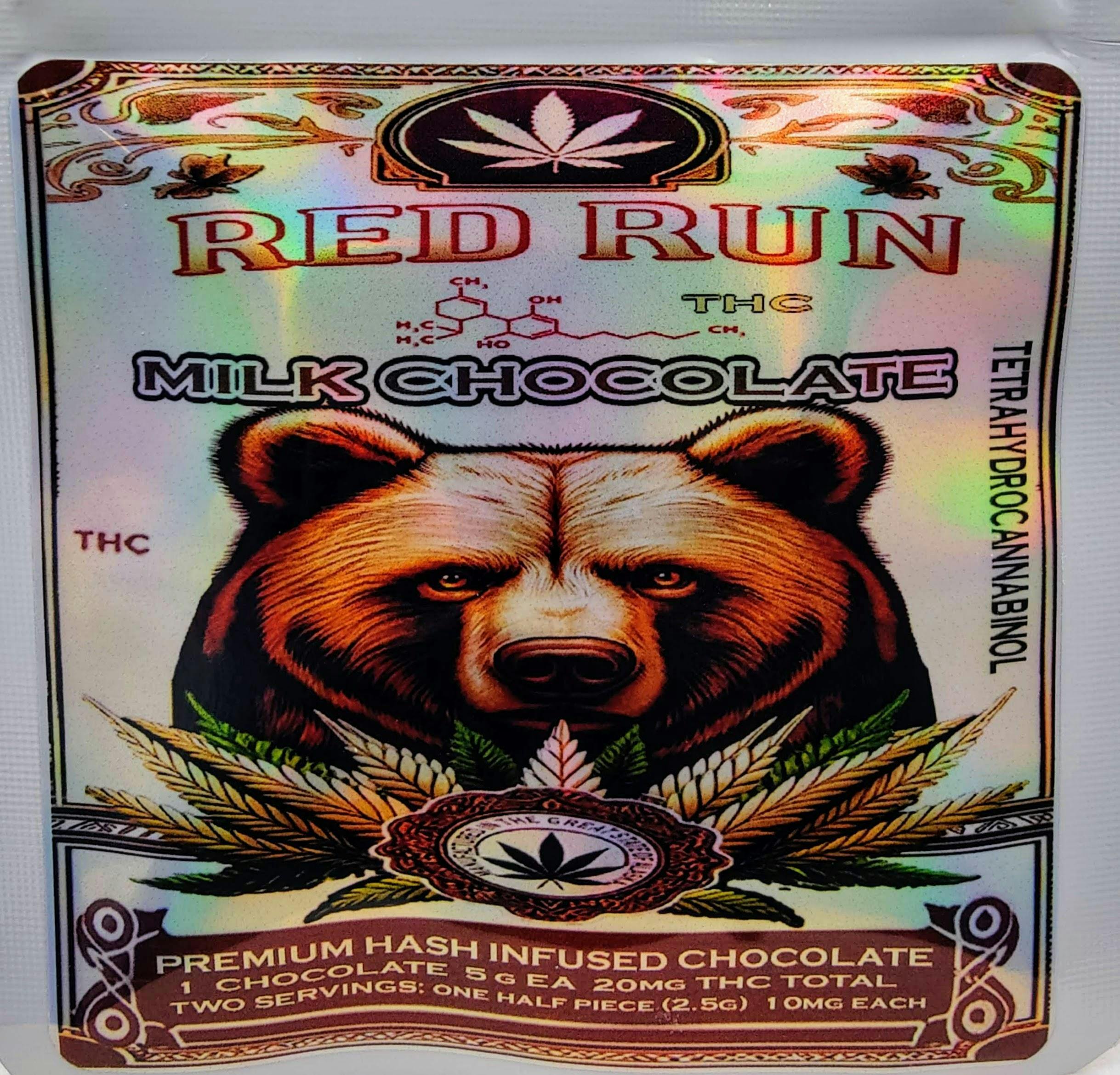 Red Run - Milk Chocolate 100mg