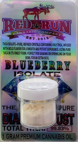 Red Run - Blueberry Diamond Dust 1g