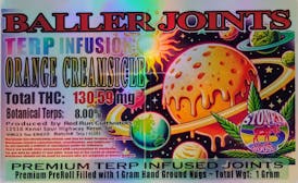 Red Run - Orange Creamsicle Terp Infusion Baller Joints 1g