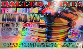 Red Run - Blueberry Banana Pancake Terp Infusion Baller Joints 1g