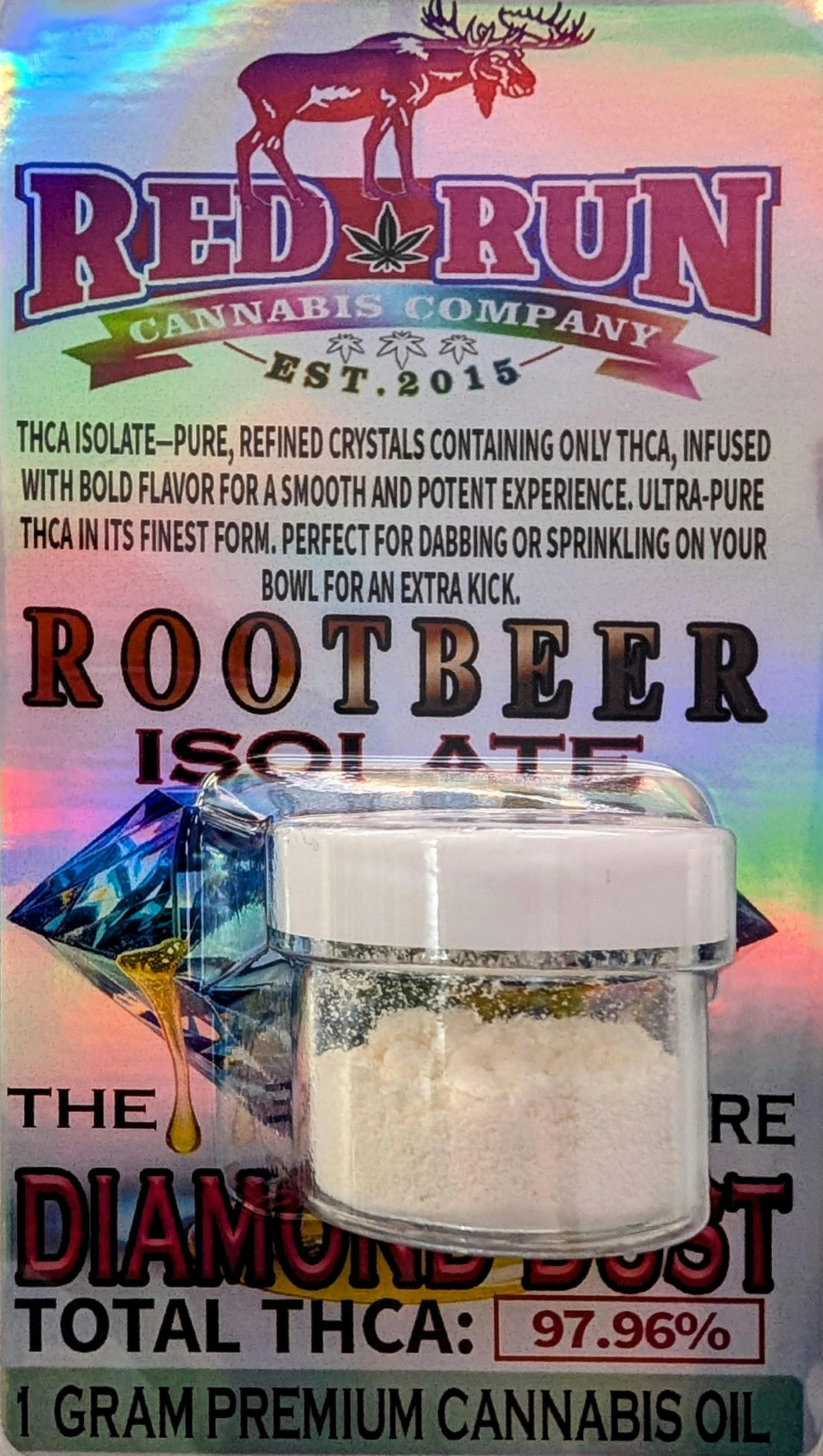 Red Run - Rootbeer Diamond Dust 1g