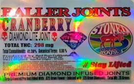 Red Run - Cranberry Diamond Infused Baller Joints 0.75g