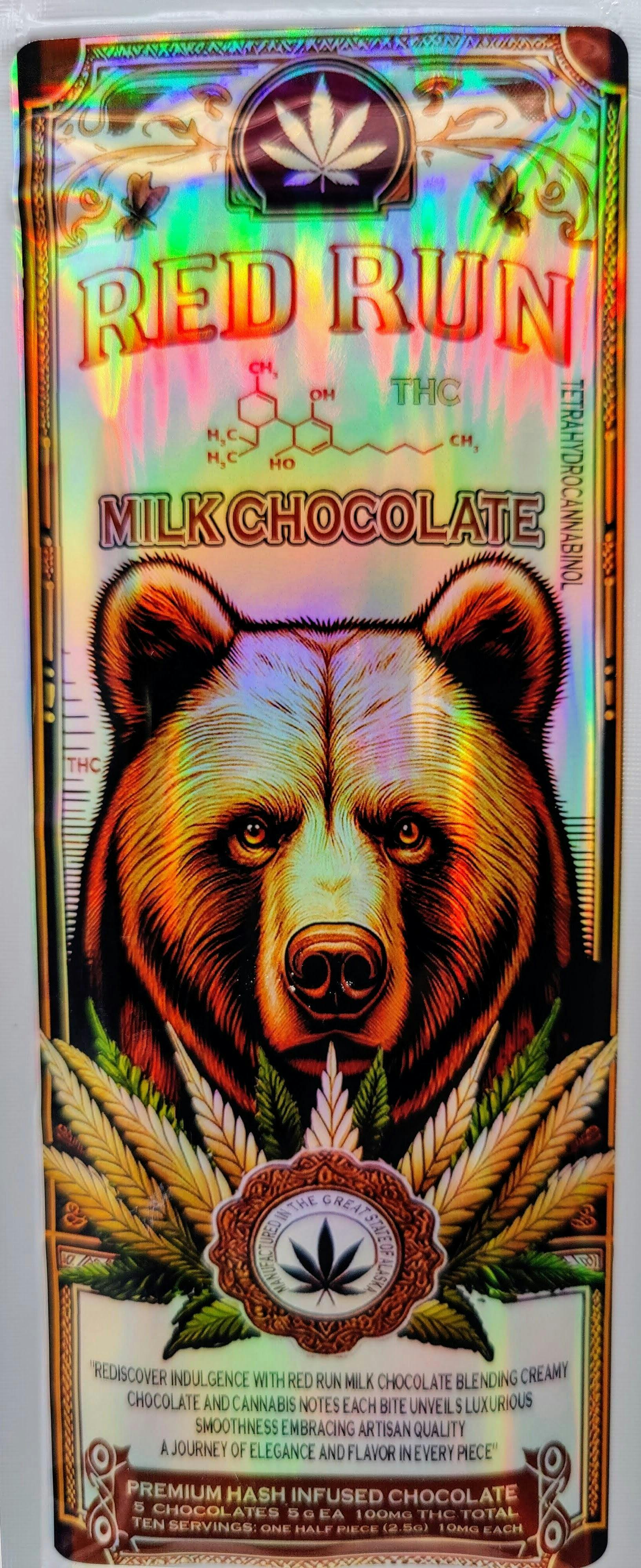 Red Run - Milk Chocolate 100mg