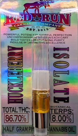 Red Run - Huckleberry Isolate 0.5g