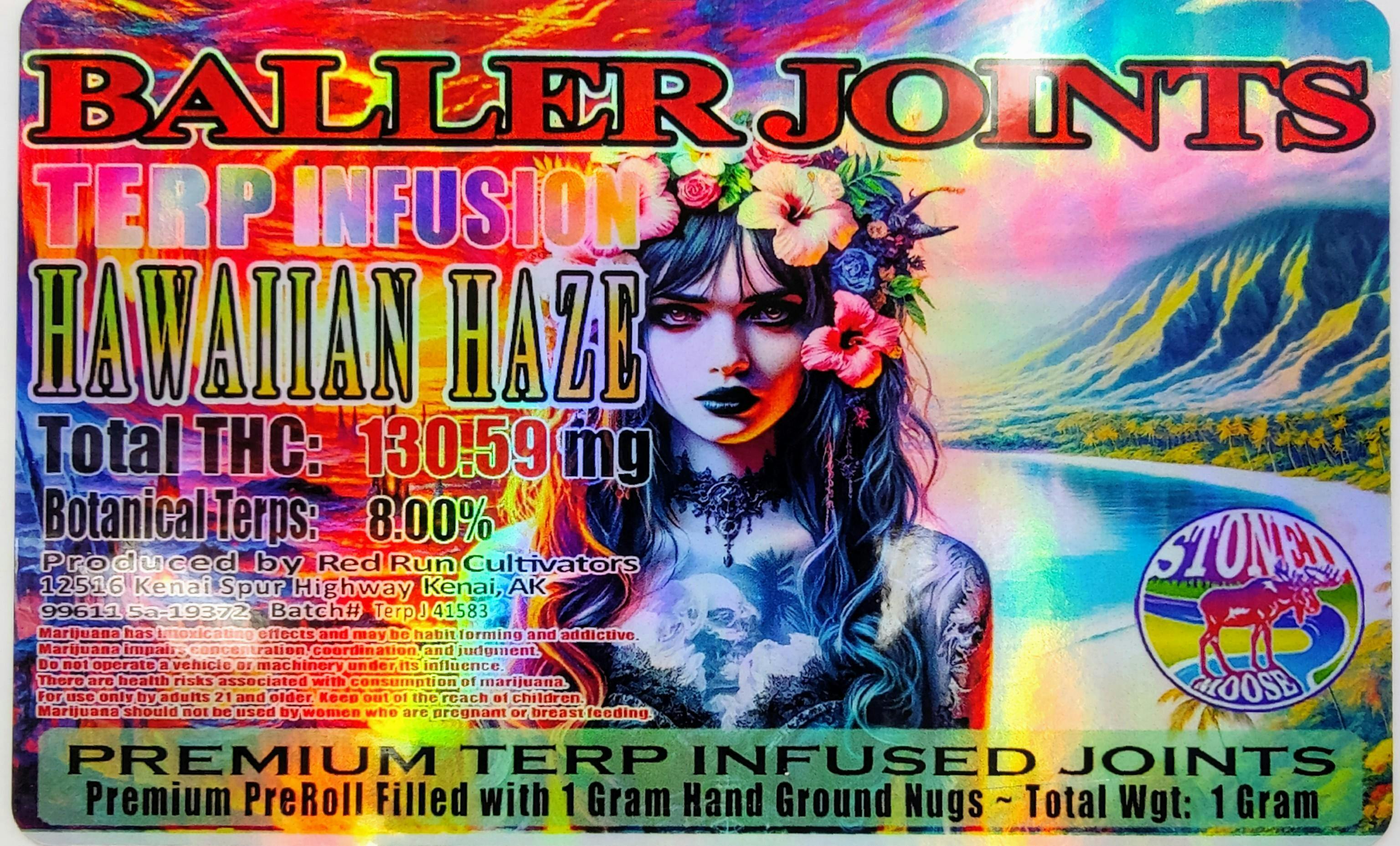 Hawaiian Haze Terp Infusion Baller