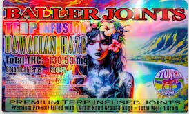 Red Run - Hawaiian Haze Terp Infusion Baller Joints 1g