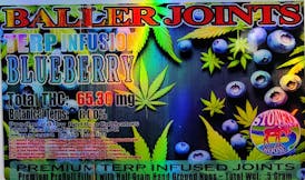 Red Run - Blueberry Terp Infusion Baller Joints 0.5g
