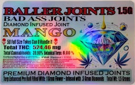 Red Run - Mango Diamond Infused Baller Joints 1.5g