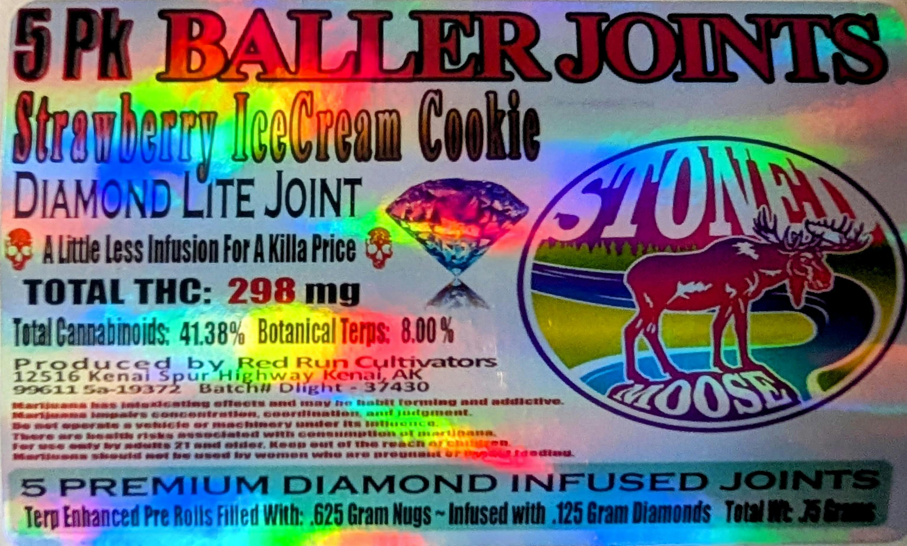 Strawberry Ice Cream Cookie