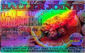 Red Run - Orange Creamsicle Terp Infusion Baller Joints 0.5g