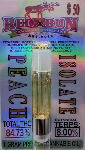 Red Run - Peach Isolate 1g