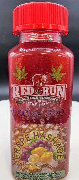 Red Run - Hashade Grape 100mg