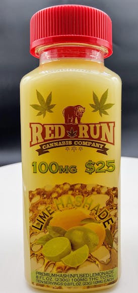 Red Run - Hashade Lime 100mg