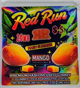 Red Run - Mango Gummies 20mg