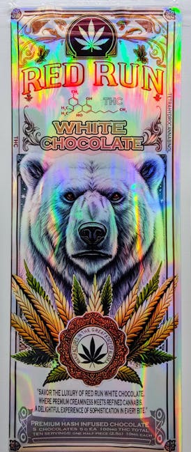 Red Run - White Chocolate 100mg