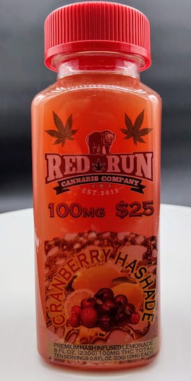 Red Run - Hashade Cranberry 100mg