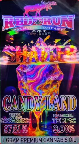 Red Run - Candy Land Shatter 1g